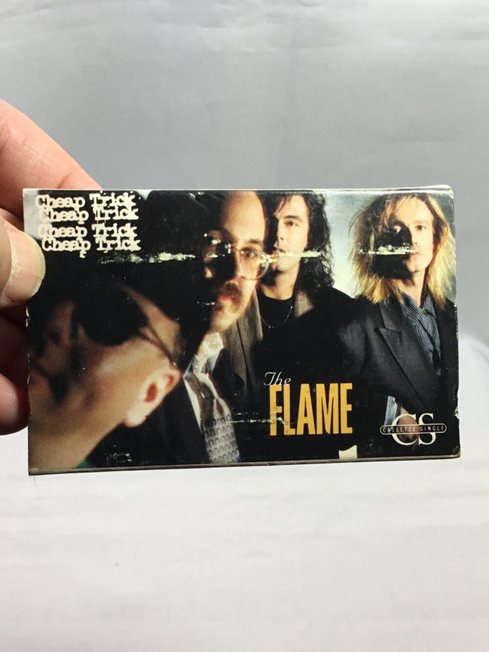 Cheap Trick The Flame/Through The Night Cassette Single